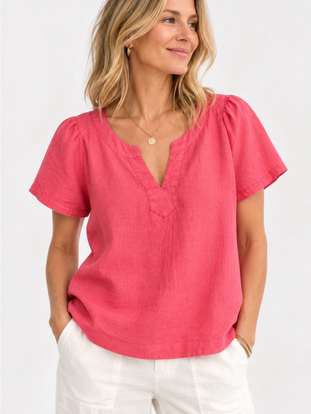 Women’s J.Crew linen Top